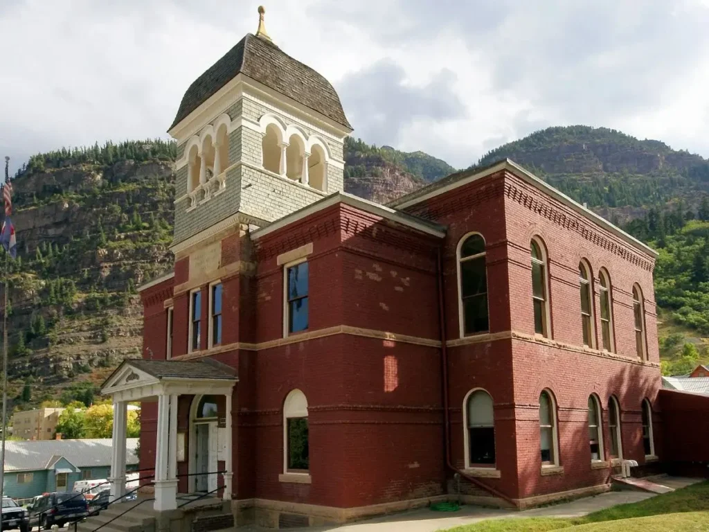 Ouray-County-Courthouse - Beaumont Hotel Ouray Courthouse