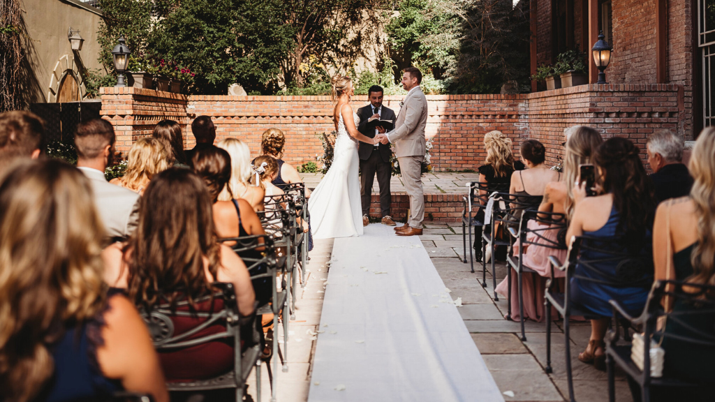 Garden Courtyard Wedding