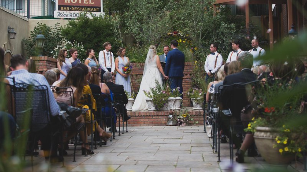 Garden Courtyard Wedding