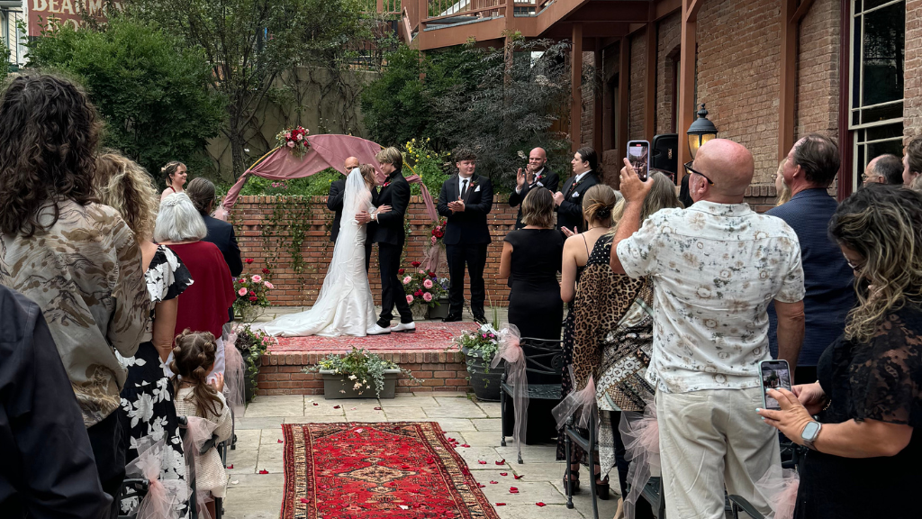 Garden Courtyard Wedding