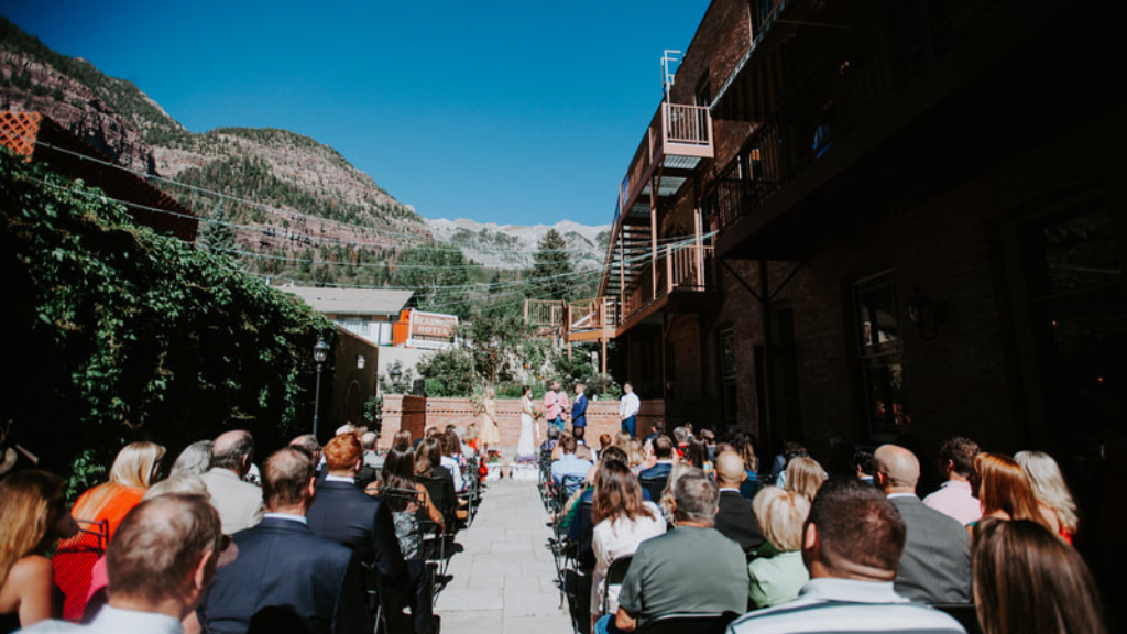 Garden Courtyard Wedding