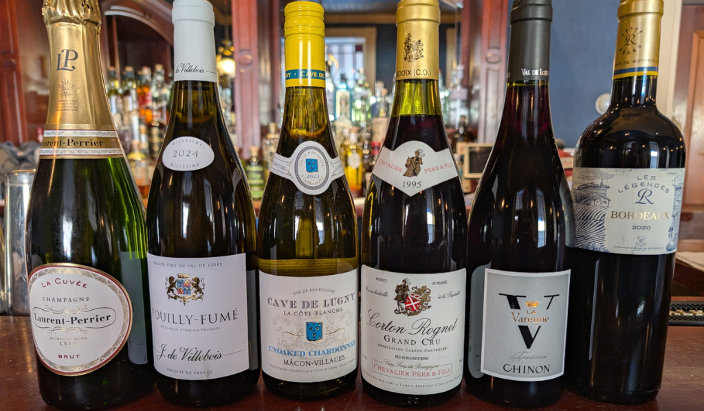 Beaumont Hotel Wine Tasting